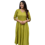 Everyday Glam ? Women?s Embroidered Cotton Kurta Set, Medium (M)