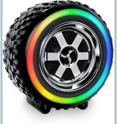 MZ wheel-shaped blutooth speaker